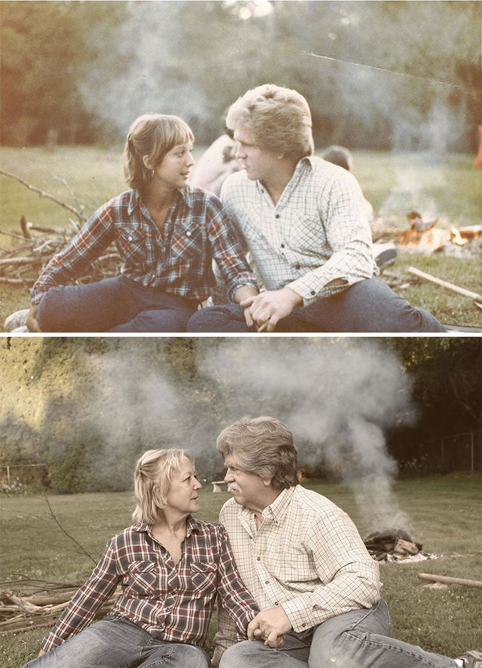 People Recreated Their Family Photos