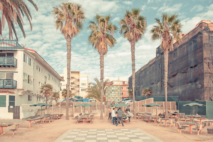 Strolled Through Streets Of Los Angeles By Helene Havard