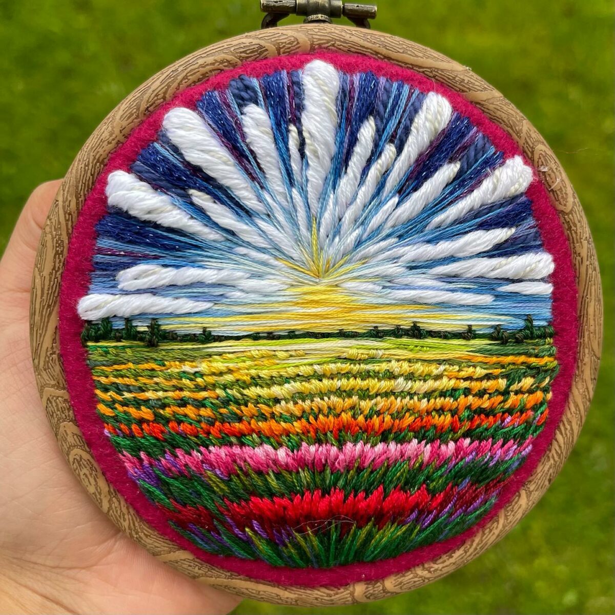 Stunning Embroidery Hoop Arts By Sew Beautiful