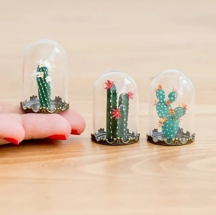 Miniature Paper Plants by Raya Sader Bujana
