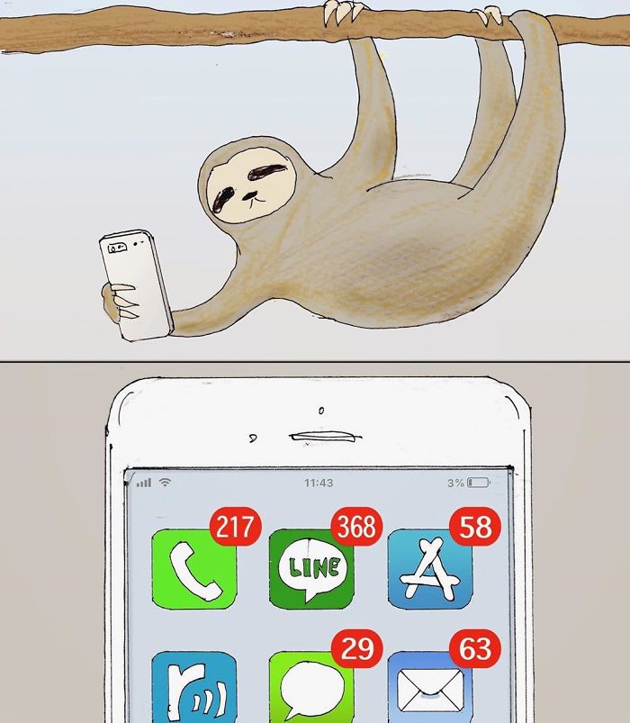 Everyday Problems Of A Sloth