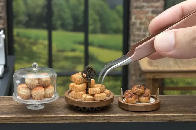 Miniature Food Sculptures By Shay Aaron