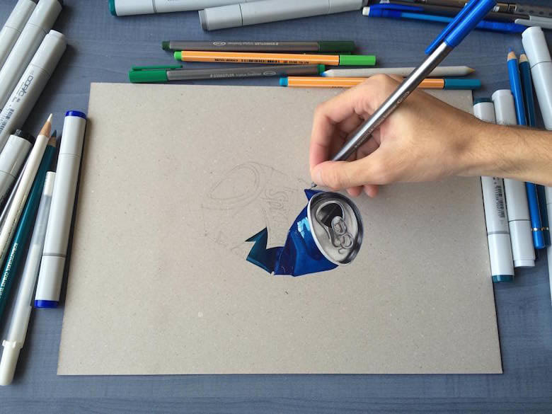 Hyper-Realistic 3D Drawings By Sushant S Rane