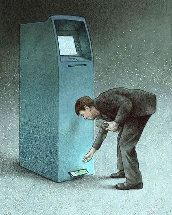 Satirical Illustrations About Society By Pawel Kuczynski