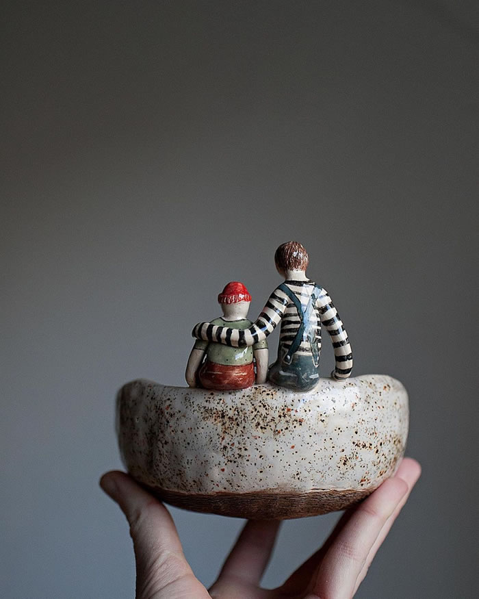 Decorated Ceramics By Nadya and Olga