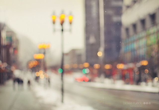 Sometimes the city feels like this - Beautiful Bokeh Photography