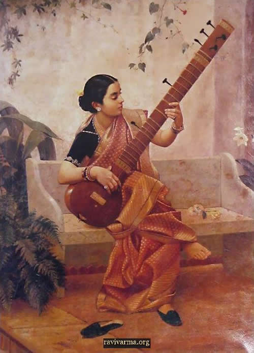 Kadambari by Raja Ravi Varma