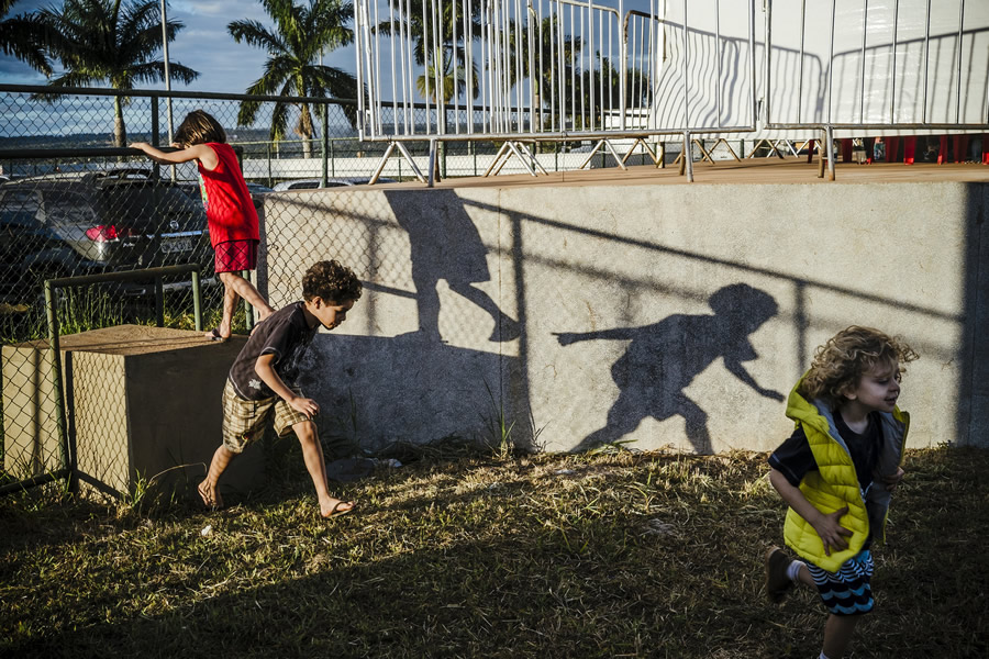 Kids and Shadows - Street Photography and the art of composition photos