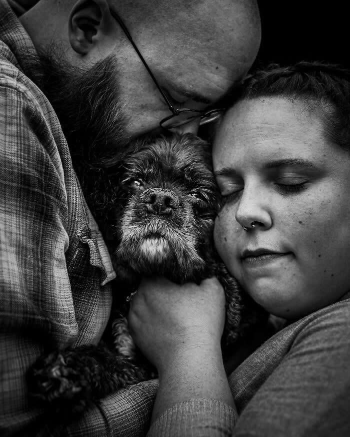 Heartfelt Photos That Capture the Last Goodbyes Between Pets and Owners