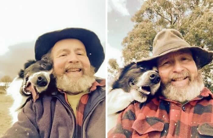 Daughter Teaches Dad To Selfie - Adorable Animal Selfies