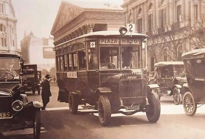 Plaza De Mayo 1920 , Argentina - Rare Vintage Photos