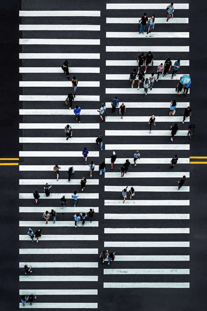 Minimalist Photography Awards: 2nd Place Winner - Crosswalk by YongSeok Chun