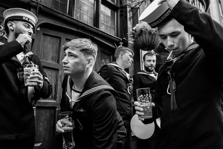 Monovisions Photography Awards: 1st Place Winner - From Salute to Cheers by Chris Mozyro