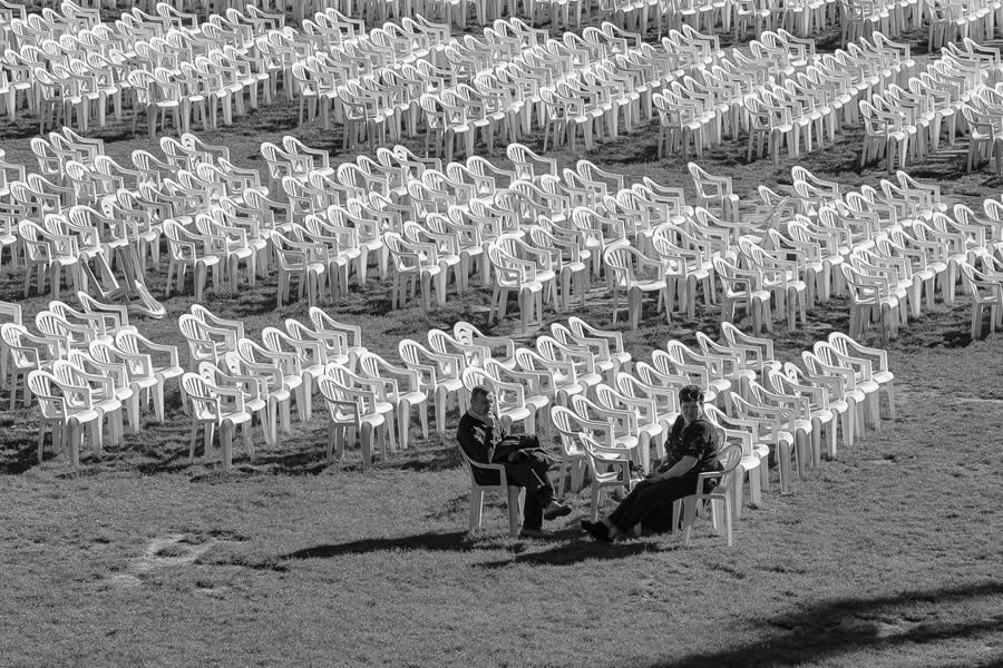 Fine Art Photography Awards: Street Photography 1st Place Winner - GEOMETRY OF LONELINESS by PIOTR NALEWAJKA