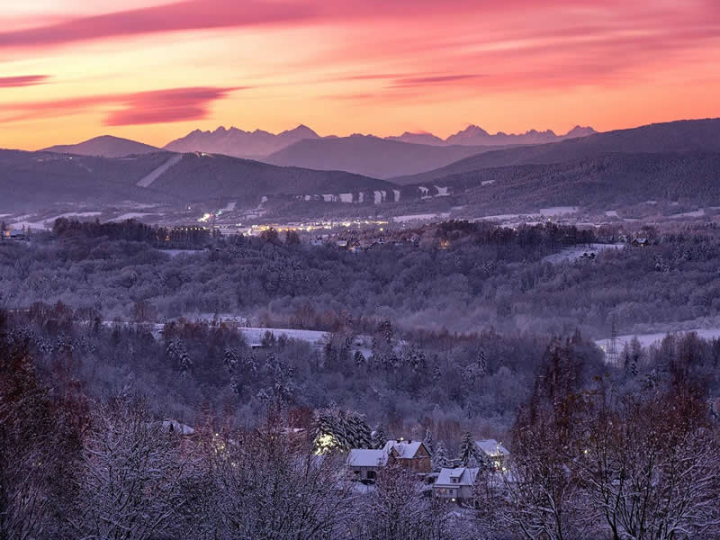 Beautiful Winter Photos in Southern Poland by Michal Skarbinski