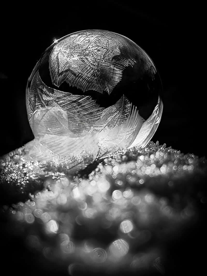Bubble by Agnieszka Tomlinson - Mobile Photography Awards Black and White Winners