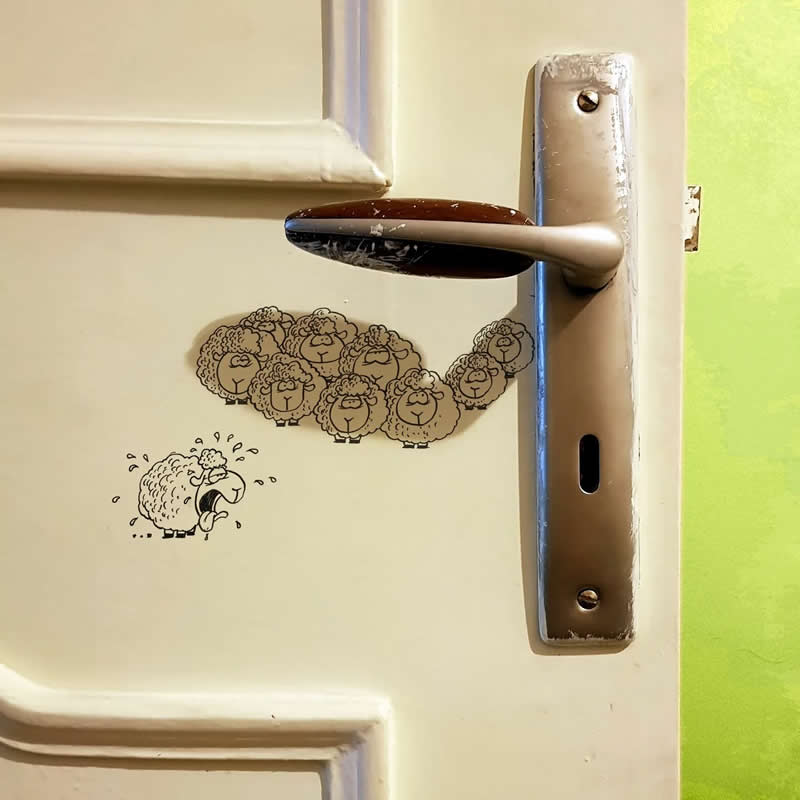 Hilarious Illustrations That Show How Majid Khosroanjom Transforms Real Objects Into Laughs