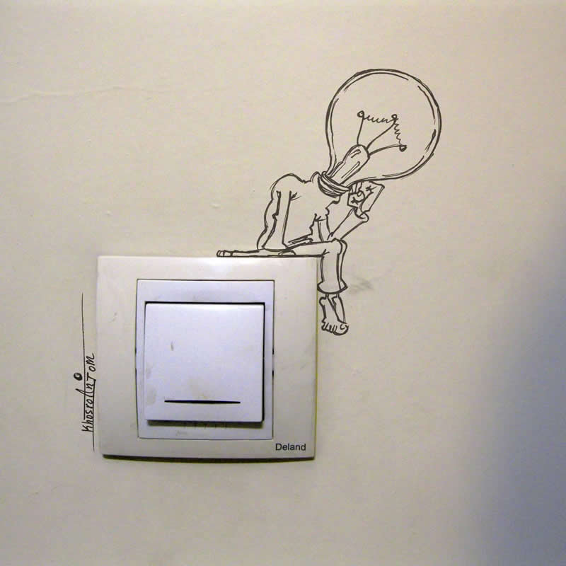 Hilarious Illustrations That Show How Majid Khosroanjom Transforms Real Objects Into Laughs