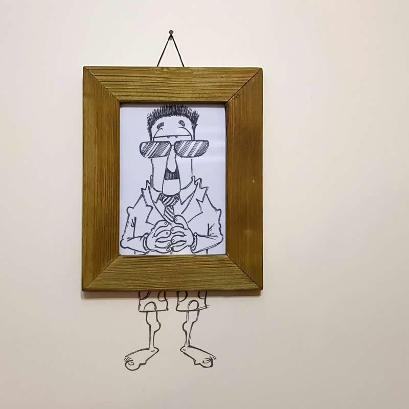 Hilarious Illustrations That Show How Majid Khosroanjom Transforms Real Objects Into Laughs