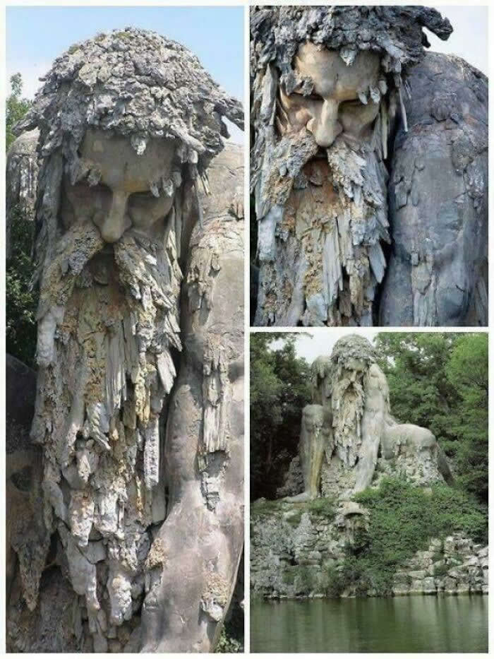 Giant 16th-Century ‘Colossus’ Sculpture In Florence, Italy Has Entire Rooms Hidden Inside - Haunting Abandoned Places
