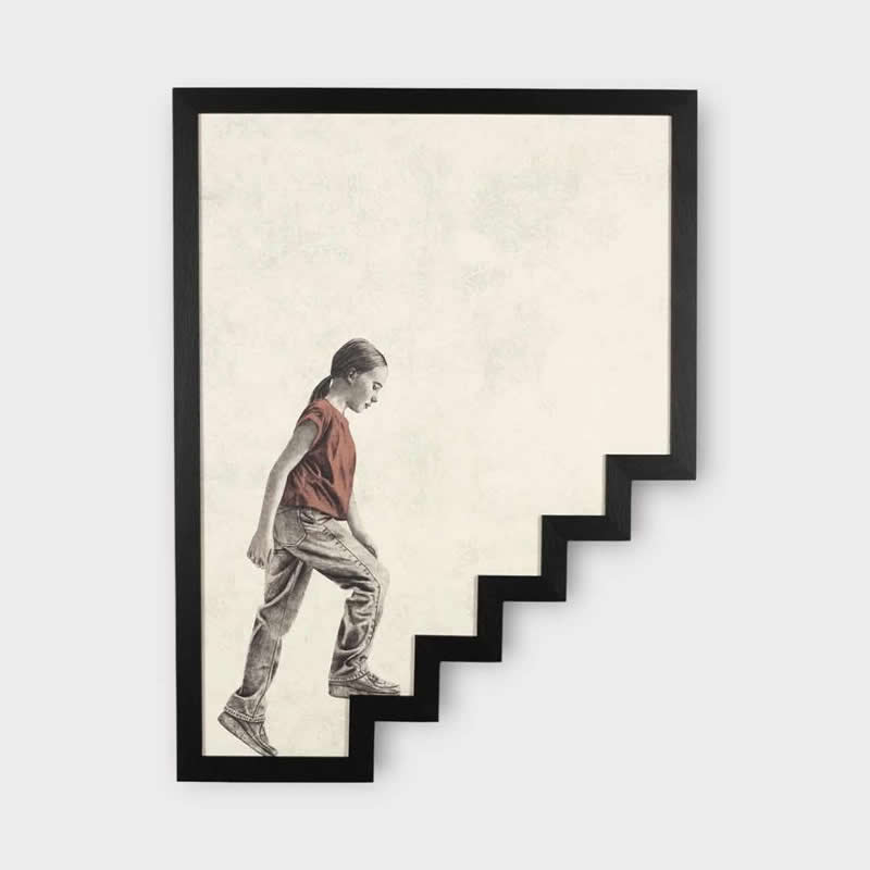 Frame Experiments by Andrew Scott That Break the Rules of Contemporary Art