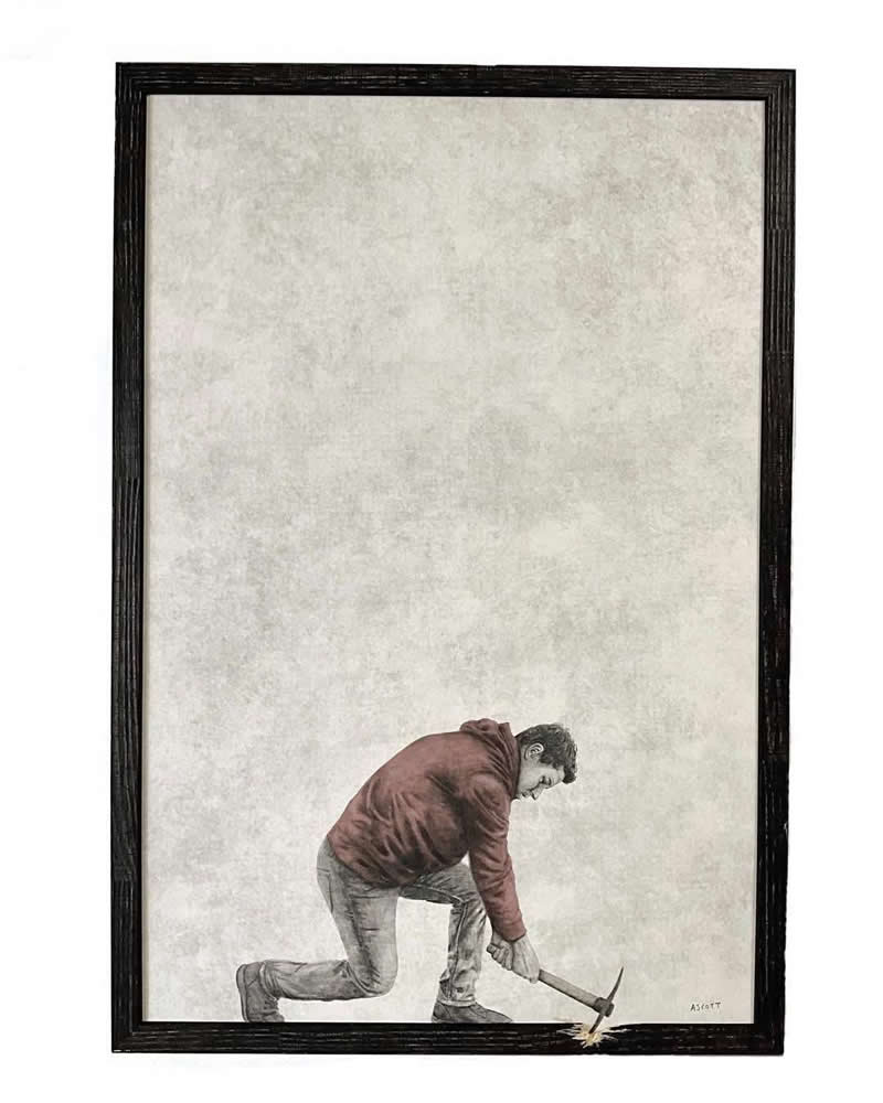 Frame Experiments by Andrew Scott That Break the Rules of Contemporary Art