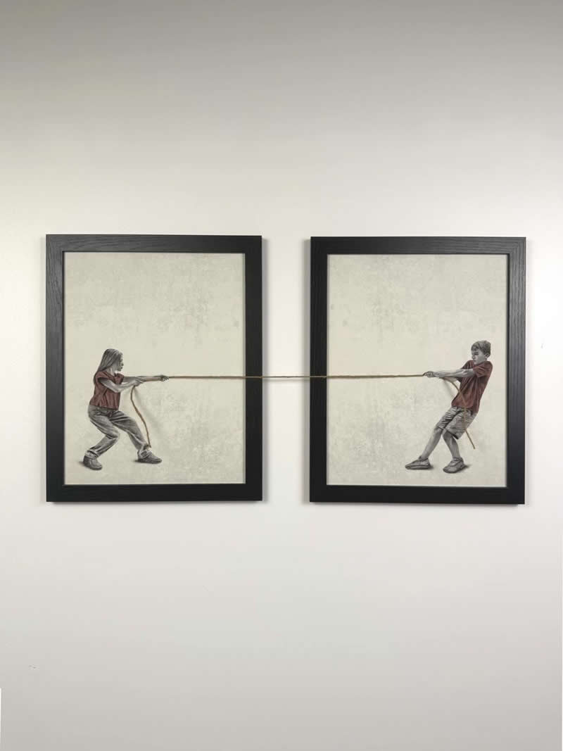 Frame Experiments by Andrew Scott That Break the Rules of Contemporary Art
