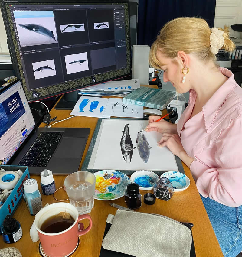 The Fairy-Tale Animal World of Amandine Delaunay