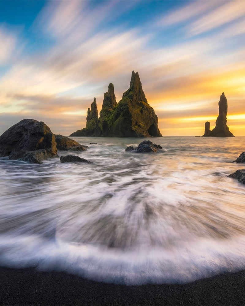 Black Sand Beach Iceland - Landscape Photography by Timothy Poulton