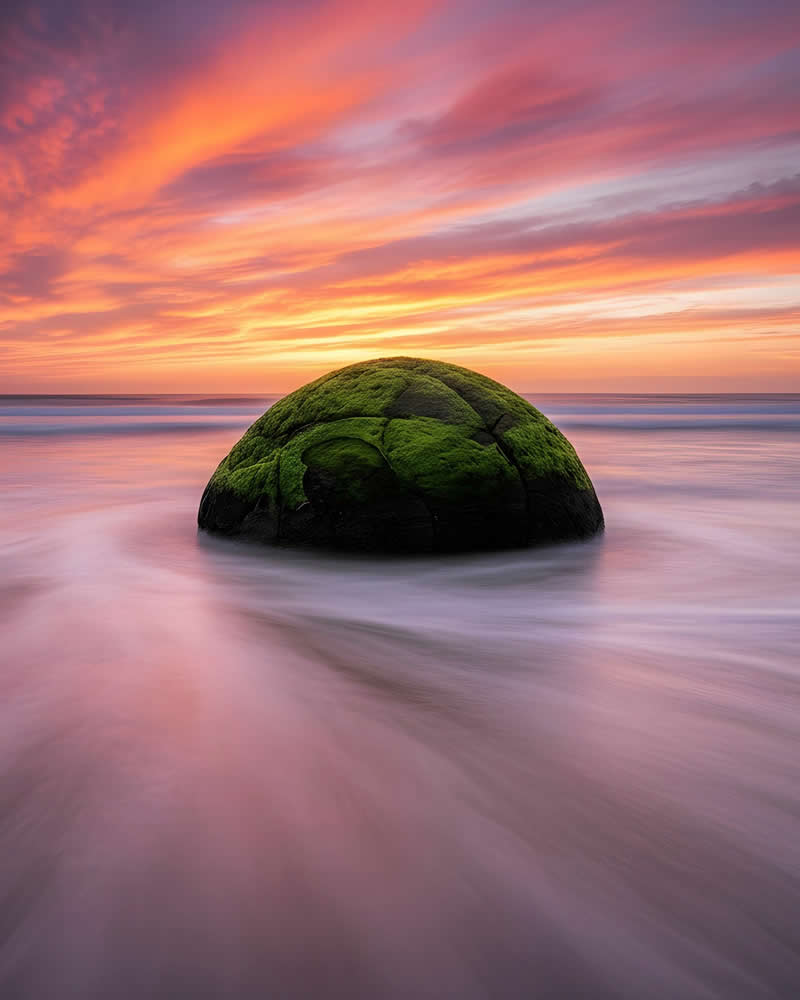 Moeraki Boulders - Landscape Photography by Timothy Poulton