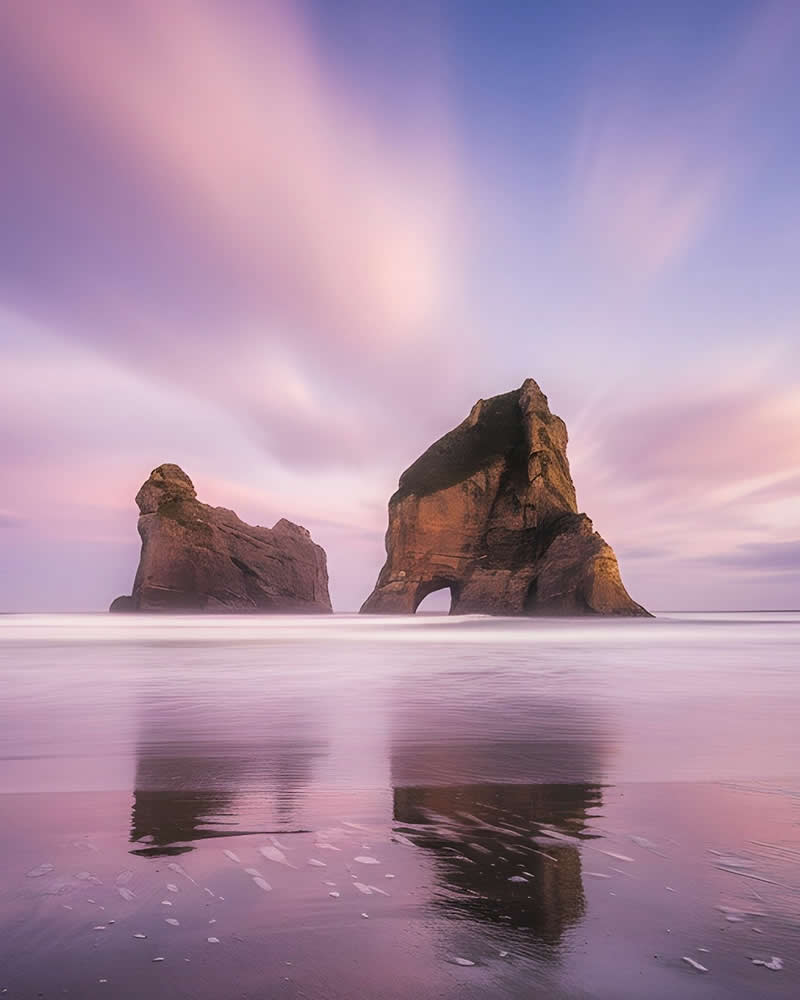 Wharariki Beach - Landscape Photography by Timothy Poulton