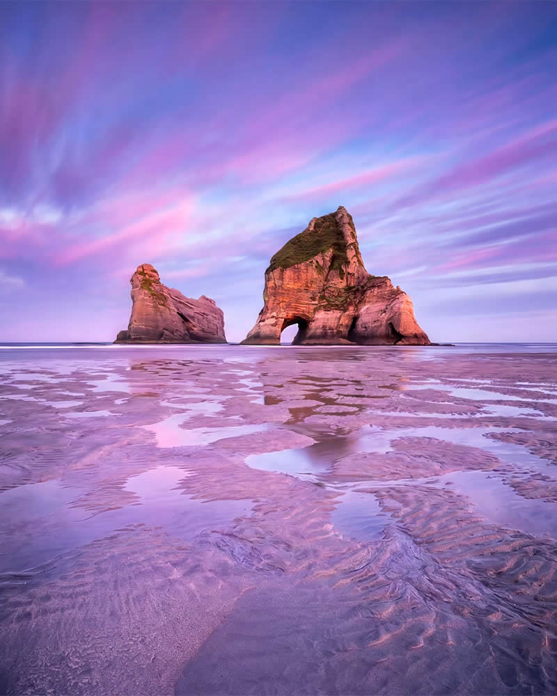 Wharariki Beach - Landscape Photography by Timothy Poulton