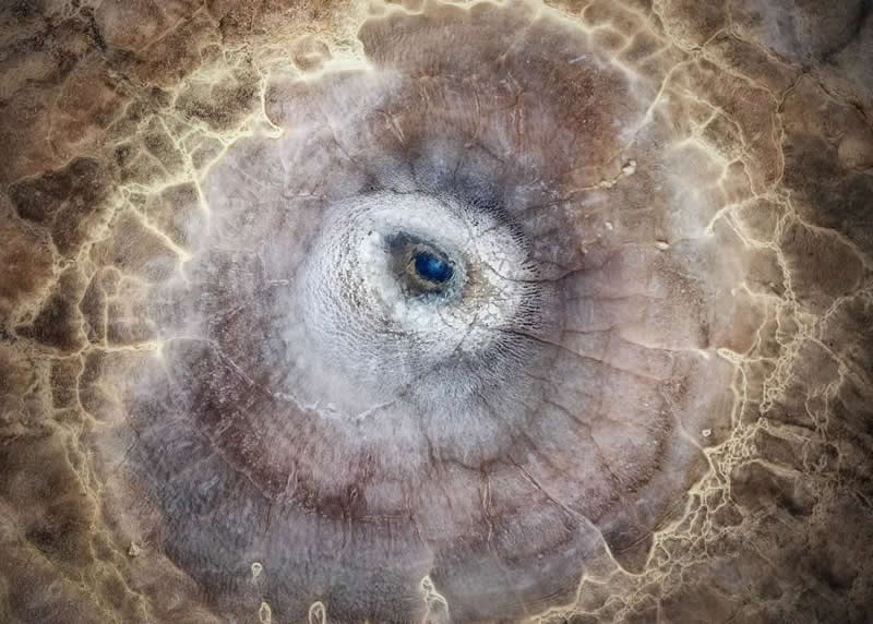 Natural Landscape - Winner: "The Earth's eye" by Pawel Zygmunt - The Nature Photography Contest Winners