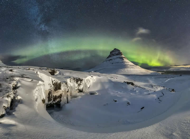 "Aurora and Milky Way" by Markus van Hauten - The Nature Photography Contest Winners