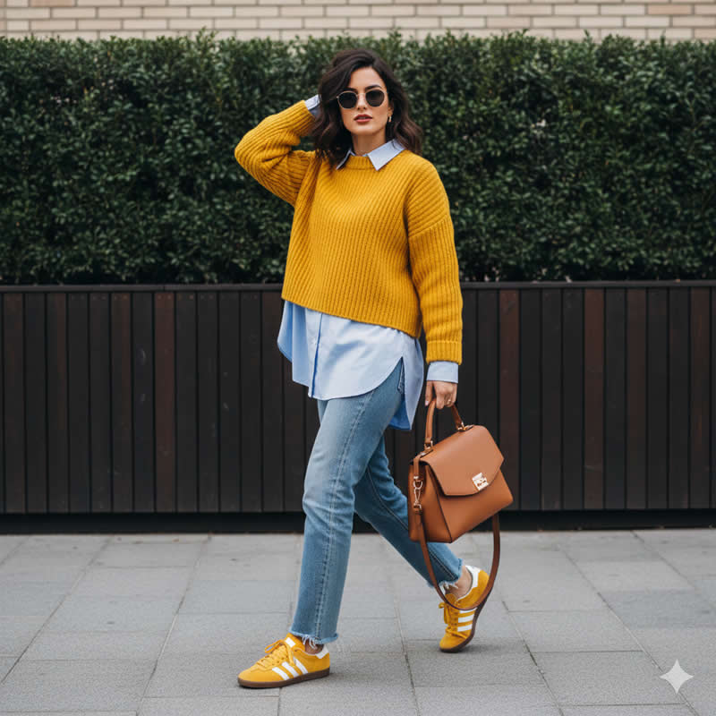 Street Style Fashion Photograph - Google Gemini AI Prompts for Cinematic, High-Fashion Female Portraits