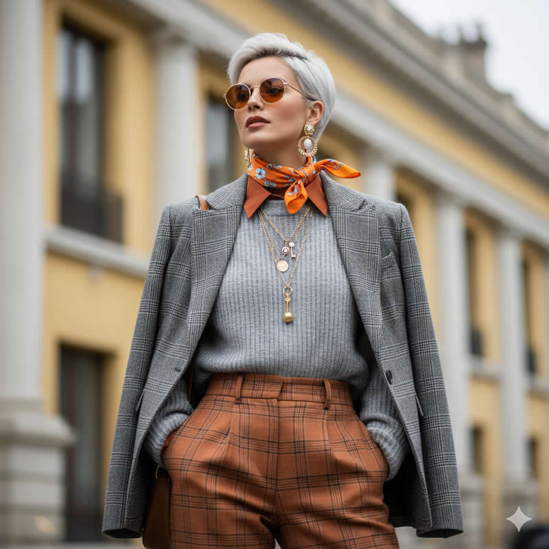 Blonde Textured Bob Haircut Portrait - Google Gemini AI Prompts for Cinematic, High-Fashion Female Portraits