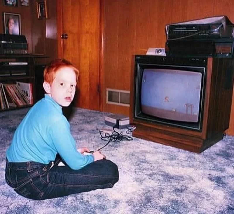 This kid has no idea that he’s living the best days of his life (1980s)