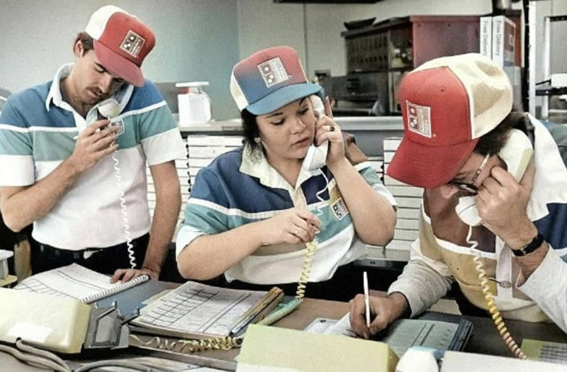 Before the internet or the invention of the food apps, these people would take your order, write down an address and deliver a pizza to your home in less than 30 minutes by using a paper map like some sort of mythical pizza land pirate. (1990s-2000s)