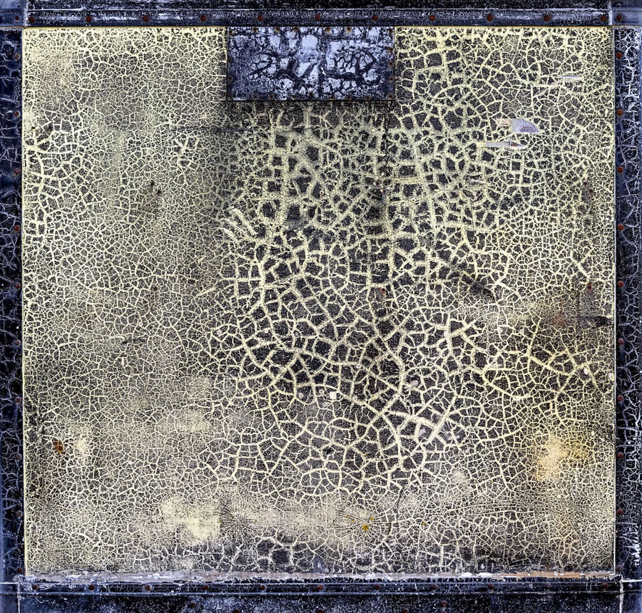 Finalist: "Crazed Paint" by Martin Malies, UK - Close-up Photographer of the Year Death and Decay Photo Challenge