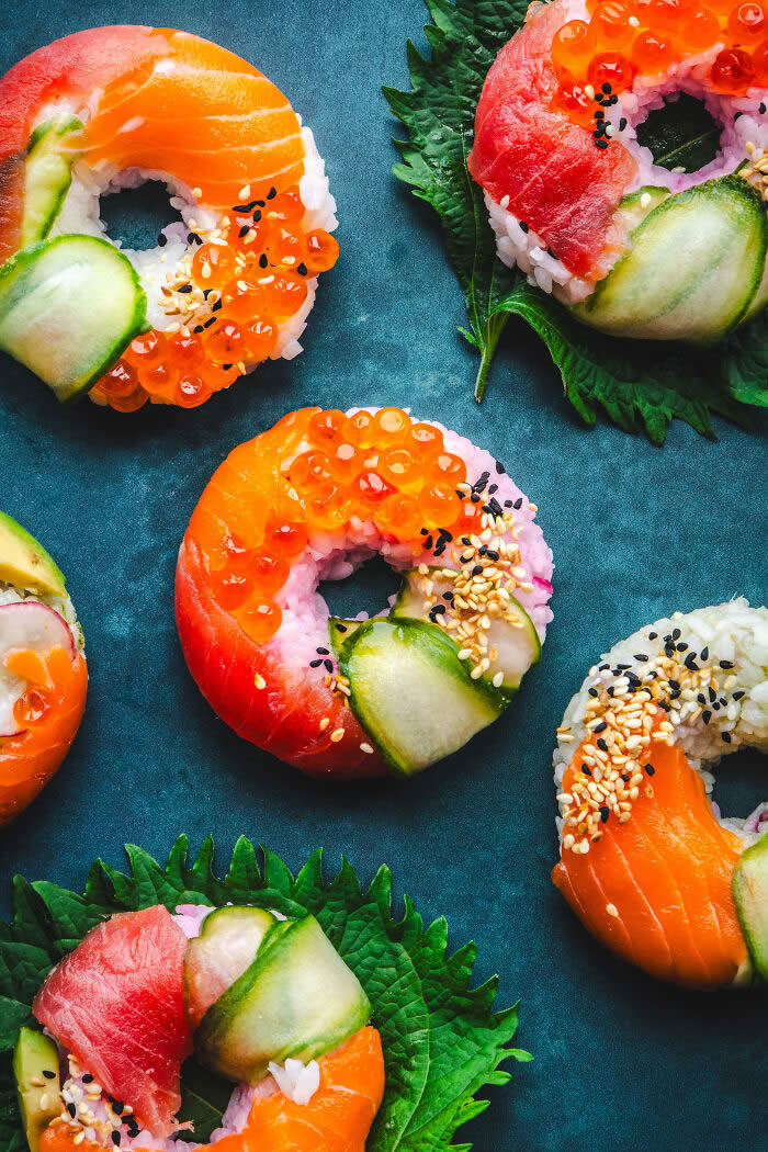 Food Portraiture: Sushi Doughnuts By Verity Genco - 2026 Food Photography Awards