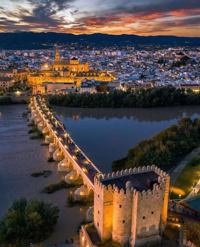 The Roman Bridge Of Córdoba, Spain