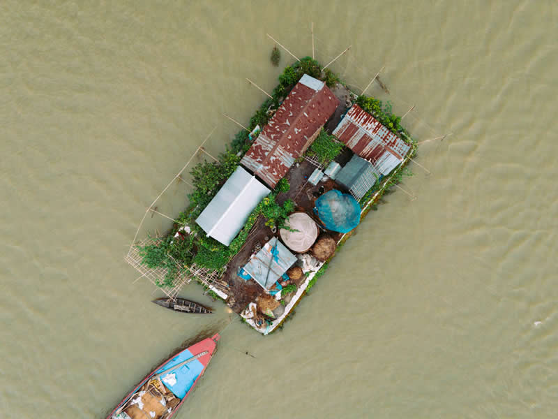 Architecture & Design 1st Place: "Homes of Haor" by Joy Saha - Sony World Photography Awards 2026 Winners