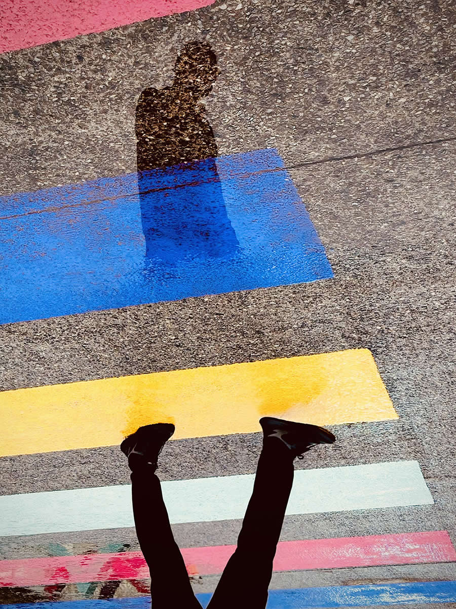 Mobile Photography Awards Street Winners - Walk on the Rainbow by Yue Yu
