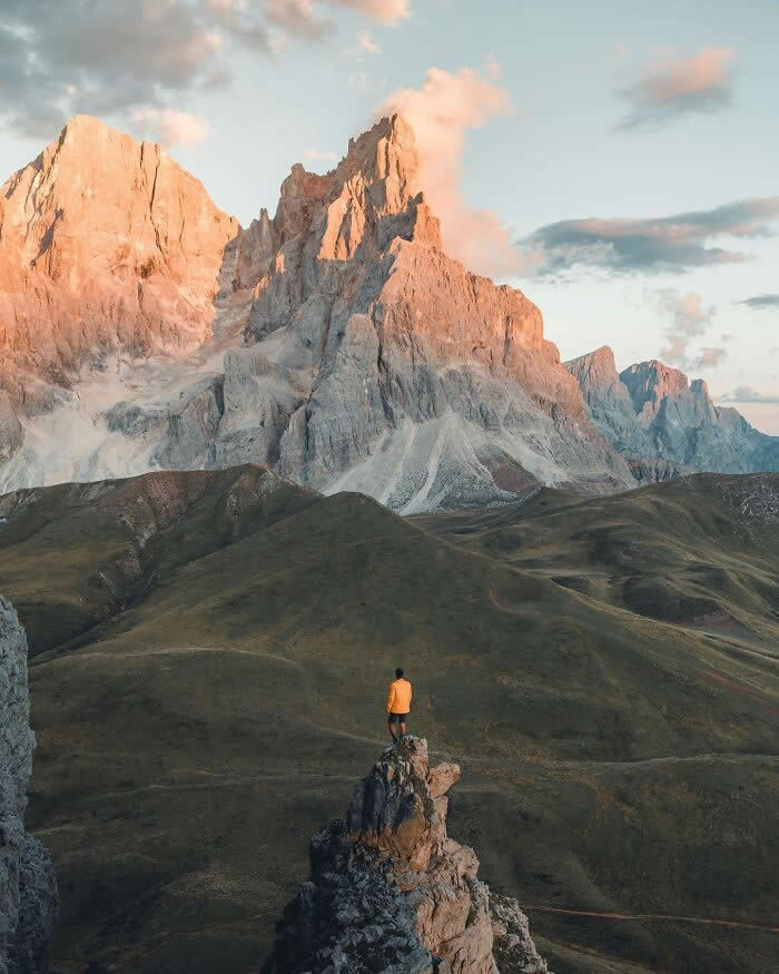 28 Epic Mountain Landscapes by Matteo Bertaggia That Feel Straight Out of a Fairytale 44 Rolle Pass, Trentino, Italy - Epic Mountain Landscapes by Matteo Bertaggia