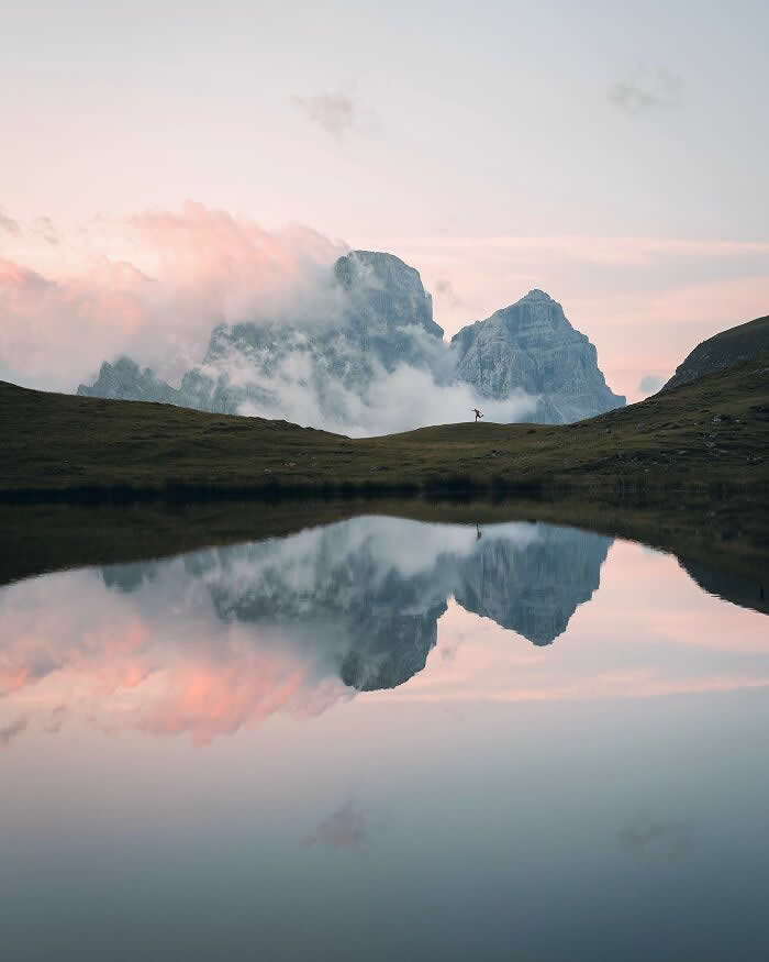 28 Epic Mountain Landscapes by Matteo Bertaggia That Feel Straight Out of a Fairytale 46 Giau Pass, Eastern Dolomites, Belluno, Veneto, Italy - Epic Mountain Landscapes by Matteo Bertaggia