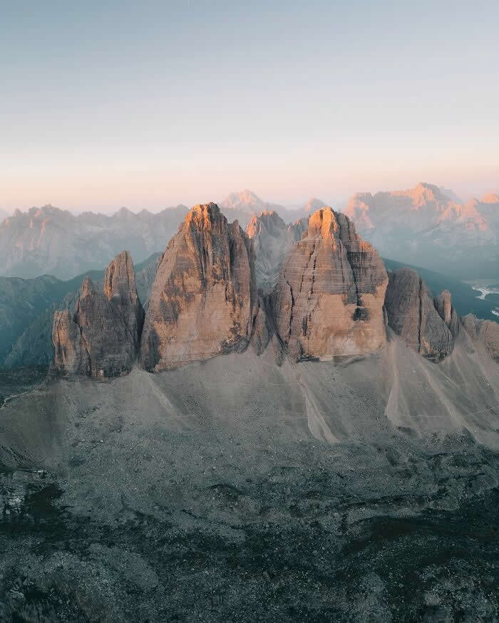 28 Epic Mountain Landscapes by Matteo Bertaggia That Feel Straight Out of a Fairytale 54 Tre Cime di Lavaredo (The Three Peaks), Sexten Dolomites, South Tyrol, Italy - Epic Mountain Landscapes by Matteo Bertaggia