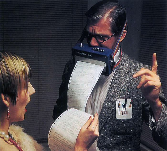 History Reimagined: 33 Rare Color Photos That Bring the Past Back to Life 46 Voice Printer concept (1986). You could say that he was… spitting fax.