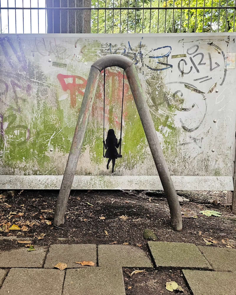 Creative Street Art Moments by OakOak