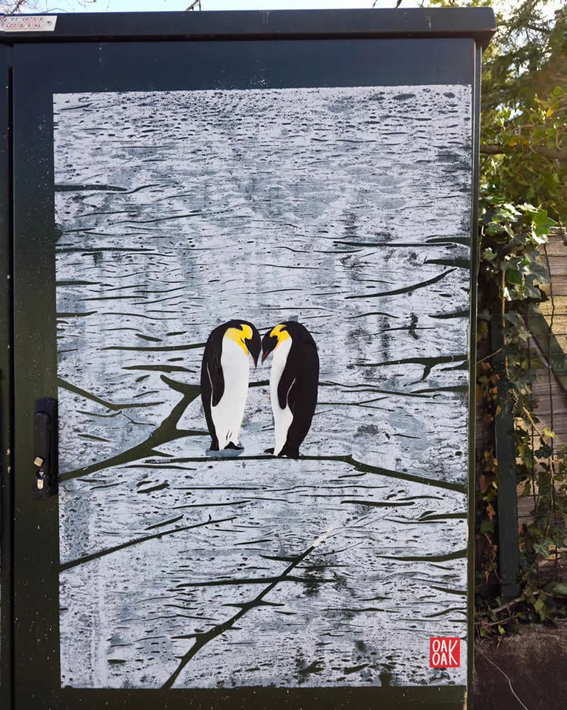 Creative Street Art Moments by OakOak