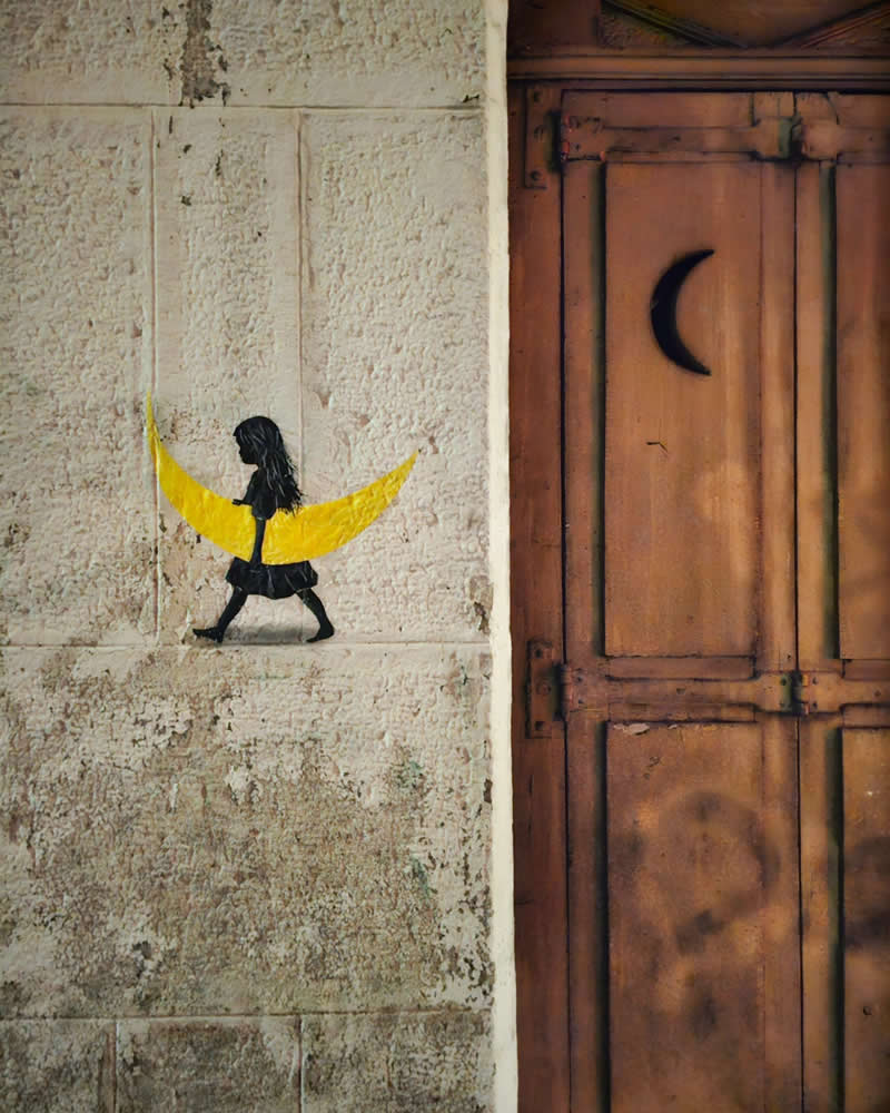 Creative Street Art Moments by OakOak